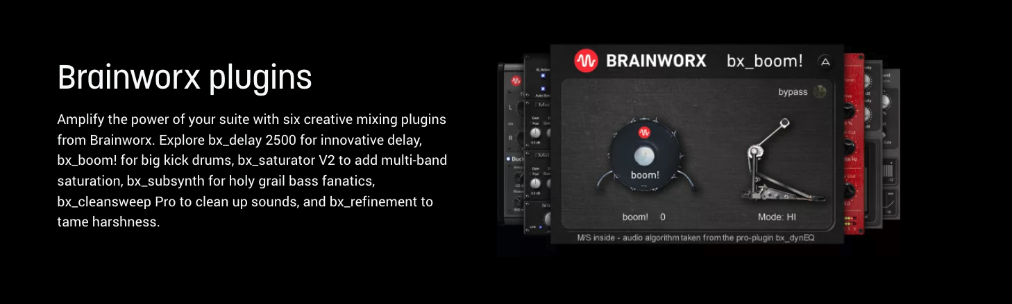 Plugin Alliance Brainworx Creative Mixing Set